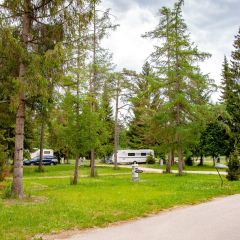 New organisation of the camping pitches